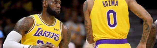  浓眉哥带伤出战湖人加时险胜开拓者